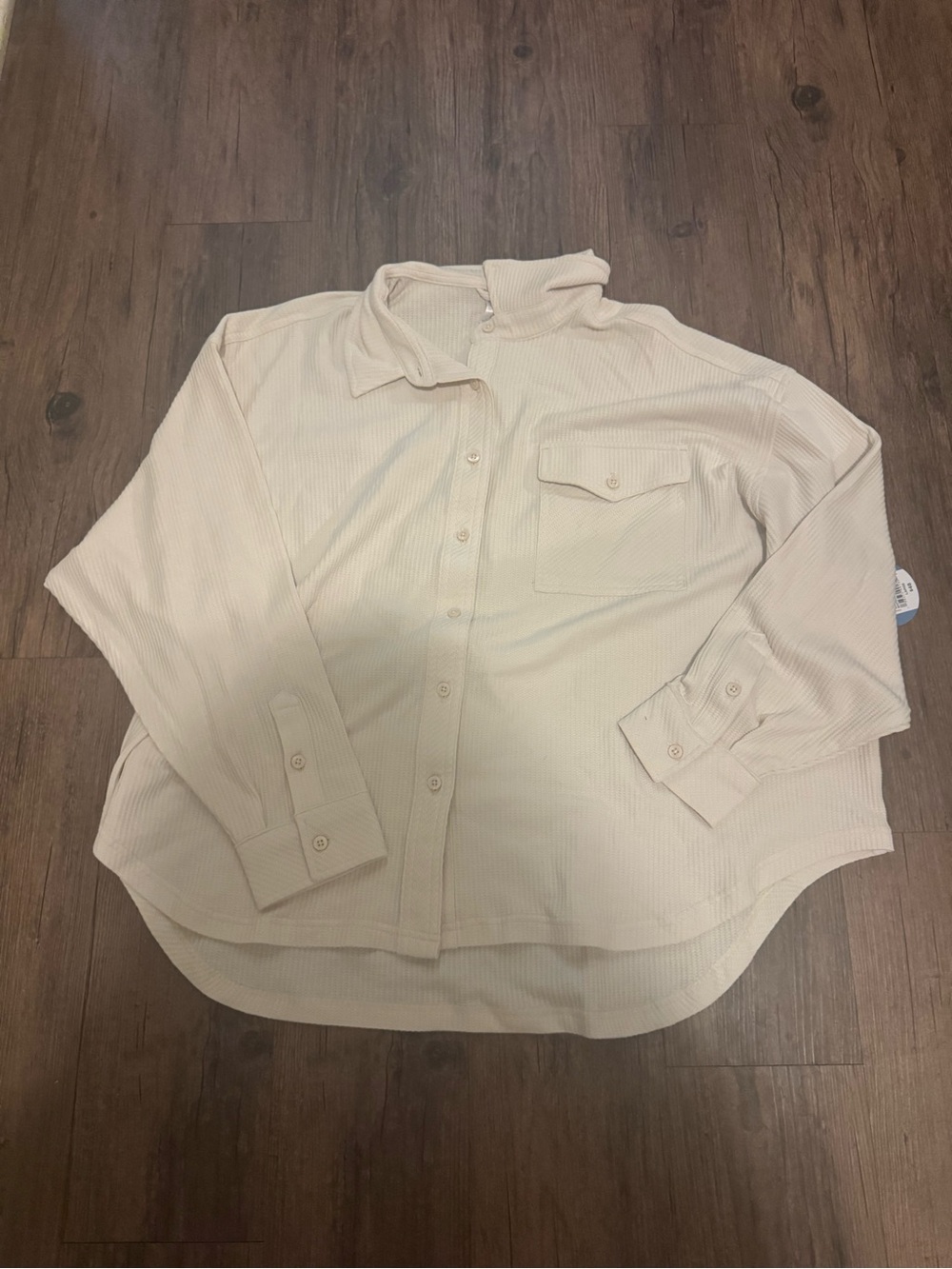 Women’s waffle knit top